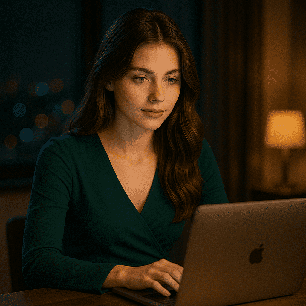 working-girl-on-laptopviralinfoalert