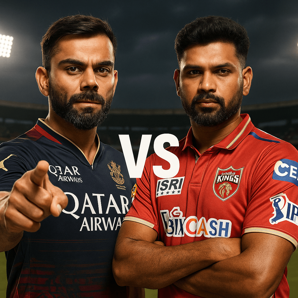 RCB VS PBKS IPL 2025